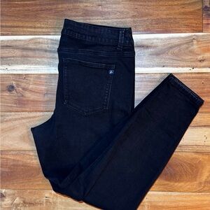 Maurices Women's Dark Black Skinny Jeans